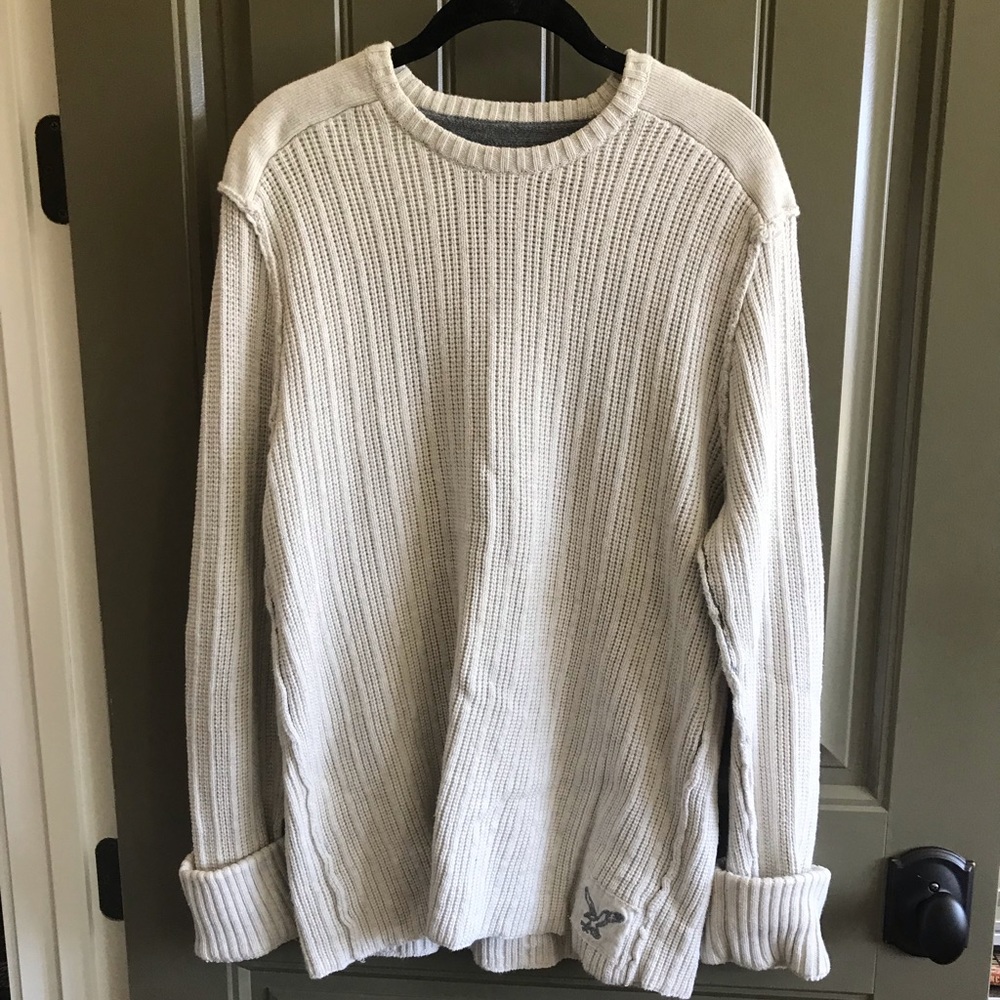 Men’s cream sweater